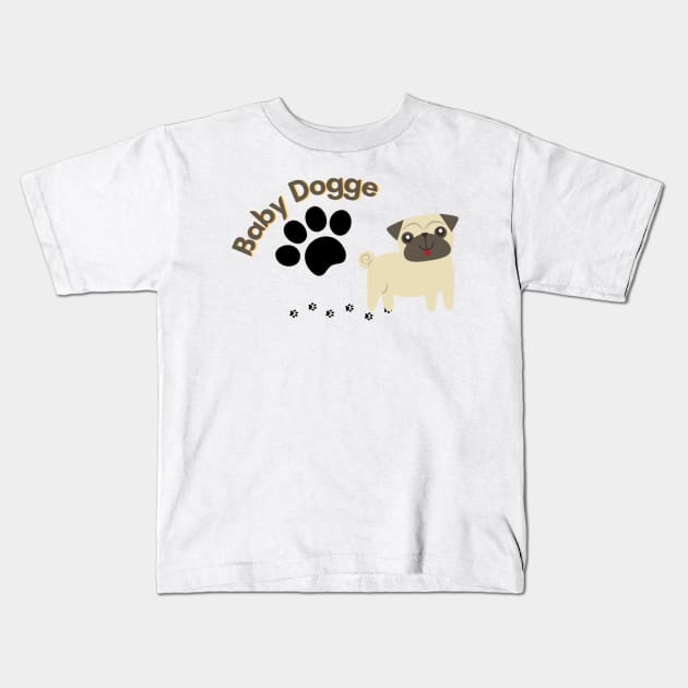 Baby Dogge Kids T-Shirt by BeragonRe